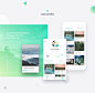 Harmony UI Kit : Harmony UI Kit for Sketch - Location-oriented mobile app concept to find, share and rate hiking places around you. It will help you kick start your next map-based application with it's clean and modern look. Harmony includes over 10 iOS r