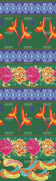 定位花 牡丹  - 源文件下载【酷图网】定位花,牡丹,手绘花,花,鹦鹉,鸟