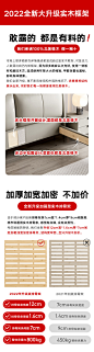 科技布艺床 现代简约主卧室2021新款婚床1.8双人床简约布艺大床-tmall.com天猫