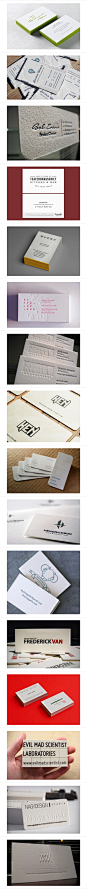 40款干净简洁的白基调创意名片设计欣 设计圈 展示 设计时代网-Powered by thinkdo3