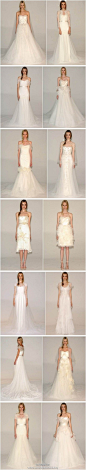 纽约时尚周的婚纱秀欣赏 Marchesa