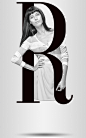 Fashion Alphabet with Models : Alphabet made by the #challenge_365.One letter every day for a month.Here is the result of work done.This is not a commercial work. Only for portfolio.All models are taken from behance portfolio of other authors.Attach links