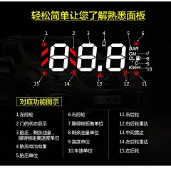 别克昂科威专用隐藏式抬头显示器HUD改装饰一键升窗器后视镜折叠-tmall.com天猫