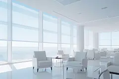 室内设计办公桌办公室图片摄影图