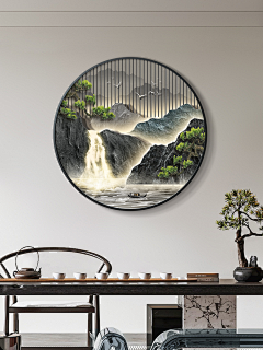 wuli蓓蓓采集到装饰画背景
