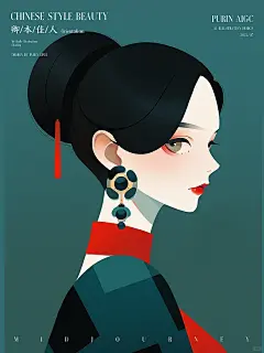 一分钟教会你用AI生成简约国风头像 快来学