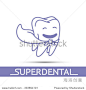 Dental Clinic Creative Company Vector Logo. Dental Logo Design. Dentist Logo. 
