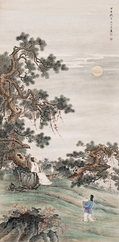 今天没吃药~采集到国画