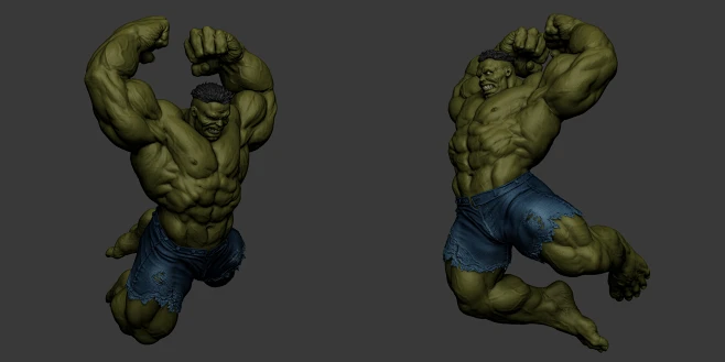 HULK, Rafael Melo : HULK FANART -花瓣网