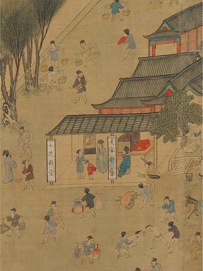 一百幅中国画.古代老中医 - 小红书