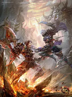 游戏美术资源 古代写实武侠人物原画 人物场景设定原画集