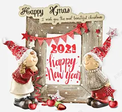 冬季新年相框 免费下载 页面网页 平面电商 创意素材