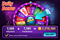 Wild Luck Casino for Viber - UI/UX : Social Casino slot game UX UI design, made for viber, mobile version.