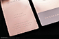 Rose Gold Metal Business Cards | RockDesign Luxury Business Card Printing