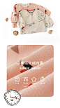papa爬爬秋冬摇粒绒女宝宝印花衬衣女童保暖衬衫0-5岁-tmall.com天猫