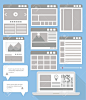 27680587-Website-Flowcharts-and-Site-Maps-fray-version-Stock-Vector-wireframes.jpg (1114×1300)