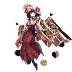 绽放的彼岸花采集到立绘