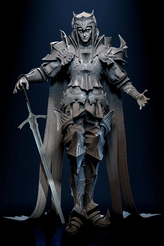 Mordred "The treacherous King", Javier Zuccarino : This was my entry ...