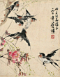 中国画中的燕子与诗中燕。（建议收藏）