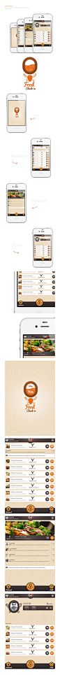 Food Check-in 美食APP UI设计 - 图翼网(TUYIYI.COM) - 优秀APP设计师联盟