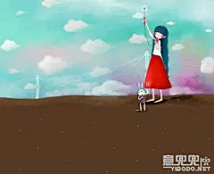 两条平行线也可能会有交汇的一天 - 插画图片_插画师_插画壁纸_场景插画_yidodo.net - 意兜兜