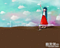 两条平行线也可能会有交汇的一天 - 插画图片_插画师_插画壁纸_场景插画_yidodo.net - 意兜兜