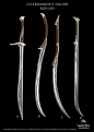 Celebrimbor&#;39s sword concept art