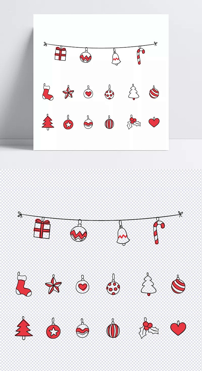 圣诞节吊饰|挂饰,红色圣诞节,圣诞节,袜...