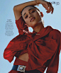 【杂志大片】Harper's Bazaar May 2019. 西班牙芭莎五月刊-“Brilliante, Limpio, Revelador” 红色系服饰.  模特: Mara Kasanpawiro.  摄影: Monica Suarez De Tangil. ​​​​