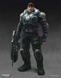 Gears of War 4 Characters, Andrew Domachowski