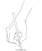 手的各种角度姿势之写（下）