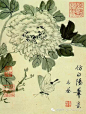 王武，(1632-1690)〔清〕字勤中，号忘庵，又号雪颠道人、如是翁、不山，江苏吴县(今苏州)人，明代书法家王鏊六世孙，以诸生入太学。生性和乐平易， 不屑科举。善绘事，精鉴赏，富收藏，对于宋、元、明诸家名迹，往往心追手摹，务得其法。十五岁已作巨幅画，“使观者叹绝其妙”。及成家，评者以为前辈陈 淳、陆治“不能过也”。王时敏对其作品极为称赞，认为“近代写生，率有院气，独勤中神韵生动，应在妙品中”。所作花鸟，能得生趣，秀丽多姿，功力深厚，水 墨没骨多取周之冕、陆治画法，只在点笔方面有所发展，与恽寿平齐名。恽长