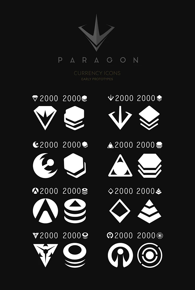 PARAGON - Iconography, UI & HUD - EPIC GAMES : User Interface work for ...