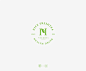 奶茶logo n字母logo