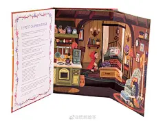 Bienvenue au théâtre des contes
By Paola Escobar

找出金圈的故事，韩塞尔和格蕾特，白雪公主，三只小猪，一个漂亮的戏剧书里的小红帽！演员们在等你上台。欢迎来到故事剧院！

儿童插画超话#每日分享绘本##插画##绘本##教你读绘本##绘本分享##儿童绘本# 
图片来自ins ​​​​