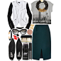 A fashion look from December 2014 featuring pattern tops, Mossimo and slit pencil skirt. Browse and shop related looks.