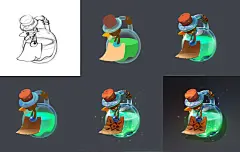 Casual icon set, Vera Velichko : Casual icon set by Vera Velichko on ArtStation.