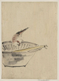 日本江户时代浮士绘大师葛饰北斋的生活小品。相比神奈川海浪和富岳三十六景这样的恢宏大作，更喜这些随笔画的日常小物，透着浓浓的生活气息。（转）