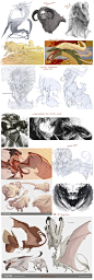 Creature Sketchdump 2 by *beastofoblivion on deviantART