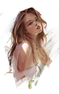 portrait practice., AL SO : (つд⊂)