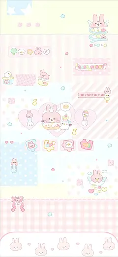 壁纸｜粉蓝色调 - 小红书