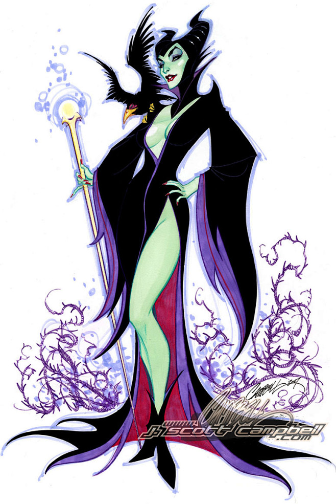 Maleficent by J-Scot...