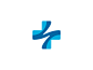 Blue Medical Cross doctor hospital logo cross medical blue
