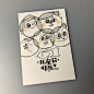 手绘pop生活插画训练营超话跟小元画着玩超话 六一节小卡片 ​​​​