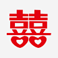 喜字矢量图免抠素材_图宝宝 https://bao16.com 剪纸 喜 婚礼 红色 结婚 矢量图