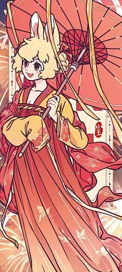 非人哉壁纸烟花系列 - 小红书