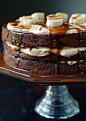 Caramel Banana Cake