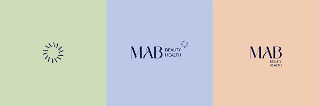 Logos MAB em tons pa...