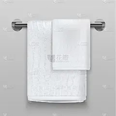 毛巾,三维图形,白色,华丽的,灰色,设备用品,蜘蛛网,挂衣架,写实,放松