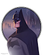 The Batman, Brian Lawver : I am dark, I am brooding....I am...Batman!

When I think Batman, I think it's something like this :)